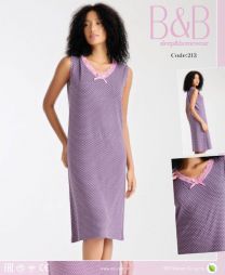 Koszula nocna damska (2-4XL/9szt)