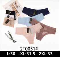 Stringi damskie (L-2XL/24szt)