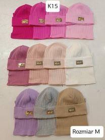 Komplet Czapki Dzieci (M/12kpt)