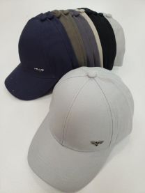 Czapki męskie z daszkiem (uniwersalny/12szt)