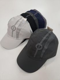 Czapki męskie z daszkiem (uniwersalny/12szt)