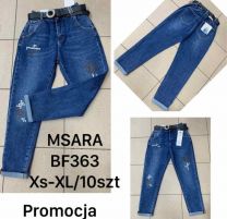 Spodnie Jeansy damskie (XS-XL/10szt)