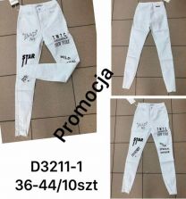 Spodnie Jeansy damskie (36-44/10szt)