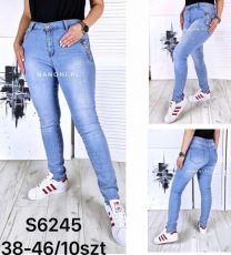 Spodnie Jeansy damskie (38-46/10szt)