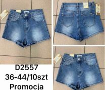 Szorty jeansowe damskie (36-44/10szt)