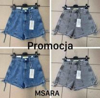 Szorty jeansowe damskie (36-44/10szt)