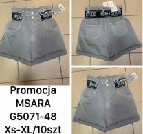 Szorty jeansowe damskie (XS-XL/10szt)