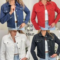 Kurtka jeansowa damska (S-XL/4szt)