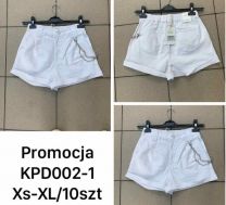Szorty jeansowe damskie (XS-XL/10szt)