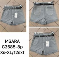 Szorty jeansowe damskie (XS-XL/12szt)