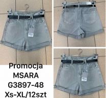 Szorty jeansowe damskie (XS-XL/12szt)