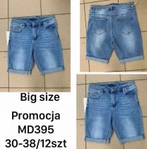 Szorty jeansowe damskie (30-38/12szt)