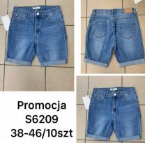 Szorty jeansowe damskie (38-46/10szt)