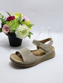 Sandały na koturnie (36-41/12P)