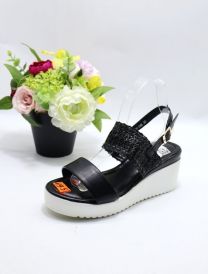 Sandały na koturnie (36-41/12P)