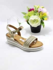 Sandały na koturnie (36-41/12P)