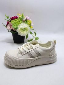 buty sportowe wiązane damskie (36-41/12P)