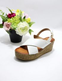 Sandały na koturnie (36-40/8P)