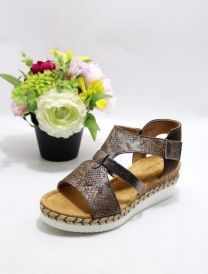 Sandały na koturnie (36-41/12P)