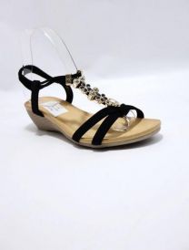 Sandały na koturnie (38-41/9P)