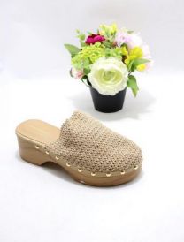 Klapki zakryte palce damskie(36-41/12P)