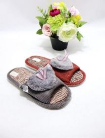 Kapcie odkryte palce damskie(36-41/24P)