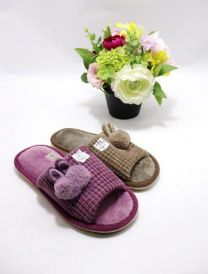 Kapcie odkryte palce damskie(36-41/24P)