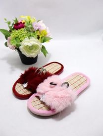 Kapcie odkryte palce damskie(36-41/24P)