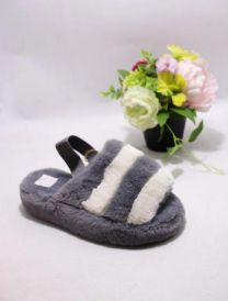 Kapcie odkryte palce damskie(36-41/24P)