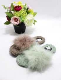 Kapcie odkryte palce damskie(36-41/24P)