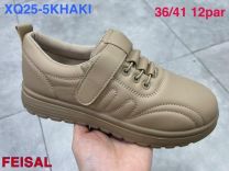 Buty sportowe na rzepy damskie (36-41/12P)