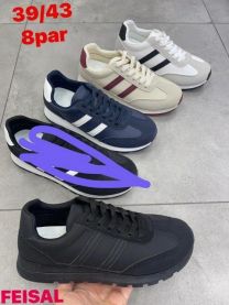 (39-43/8P)_Buty Sportowe Wiązane Damskie