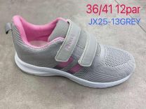 Buty sportowe na rzepy damskie (36-41/12P)