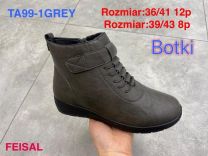 Botki babcine damskie (36-41/12P)