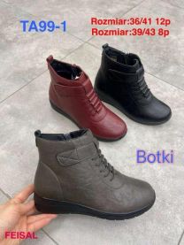 Botki babcine damskie (36-41/12P)