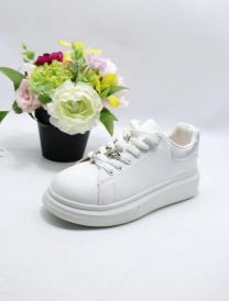 buty sportowe wiązane damskie (36-41/12P)