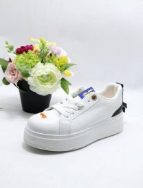 buty sportowe wiązane damskie (36-41/12P)