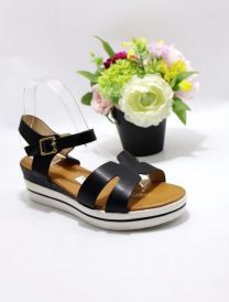 Sandały na koturnie (36-41/12P)