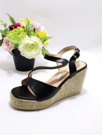 Sandały na koturnie (36-41/12P)