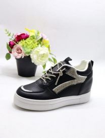 buty sportowe wiązane damskie (36-41/12P)