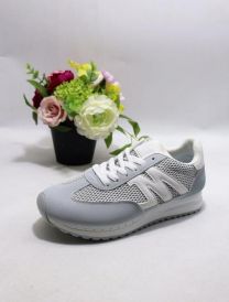 buty sportowe wiązane damskie (36-41/12P)