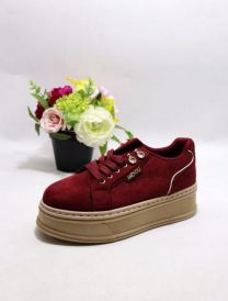 buty sportowe wiązane damskie (36-41/12P)