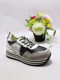 buty sportowe wiązane damskie (36-41/12P)