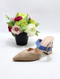 Klapki na obcasie (36-41/12P)