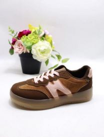 buty sportowe wiązane damskie (36-41/12P)