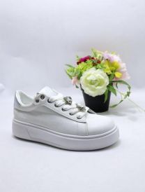 buty sportowe wiązane damskie (36-41/12P)