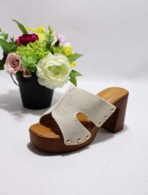 Klapki na obcasie (36-41/12P)