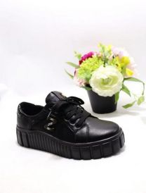 buty sportowe wiązane damskie (36-41/12P)