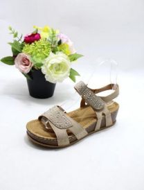 Sandały na koturnie (36-41/12P)