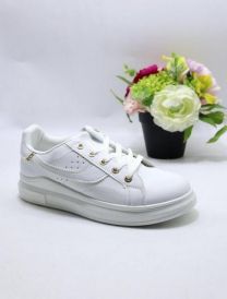 buty sportowe wiązane damskie (36-41/12P)